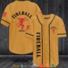Fireball Cinnamon Whisky Baseball Jersey Shirt
