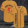 Fireball Whiskey Baseball Jersey Shirt