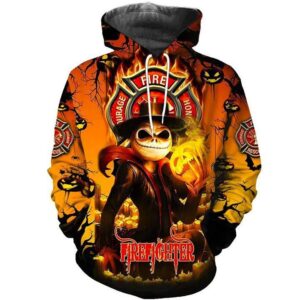 Firefighter 3D Printed Hoodie/Zipper Hoodie - 36b9a63e4a2c