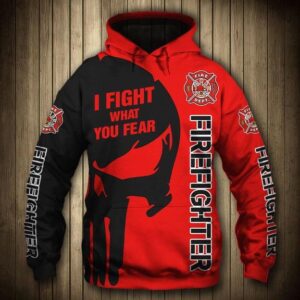 Firefighter 3D Printed Hoodie/Zipper Hoodie - d8aeaaed54aa