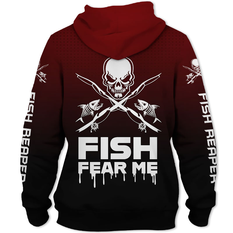 Fishing Fish Fear Me 3D Printed Hoodie/Zipper Hoodie - f73c012e3d82 Fishing Fish Fear Me 3D Printed Hoodie/Zipper Hoodie - f73c012e3d82