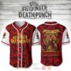 Five Finger Death Punch I Saw The Devil To Day Baseball Jersey Shirt