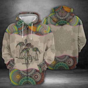 Flamingo 3D Printed Hoodie/Zipper Hoodie - 2938e402c3bf