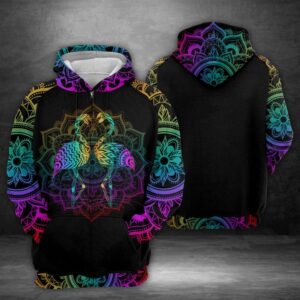 Flamingo 3D Printed Hoodie/Zipper Hoodie - 5509aafeed3f
