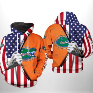 Florida Gators NCAA US FLag 3D Printed Hoodie/Zipper Hoodie - 602e4062f1ac