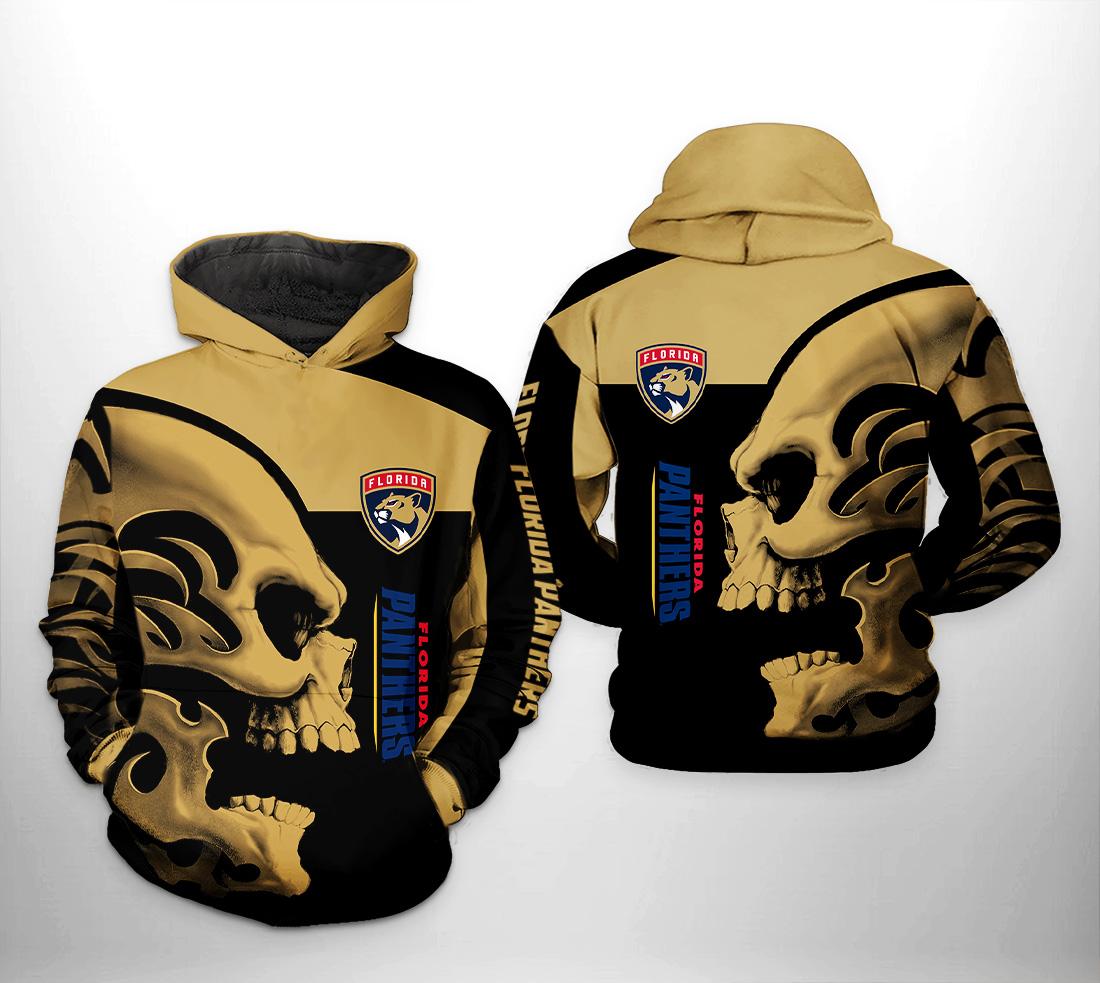 Florida Panthers NHL Skull 3D Printed Hoodie/Zipper Hoodie - fbdb0ddb8ae9 Florida Panthers NHL Skull 3D Printed Hoodie/Zipper Hoodie - fbdb0ddb8ae9