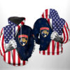 Florida Panthers NHL US FLag 3D Printed Hoodie/Zipper Hoodie - 868c20a6430e