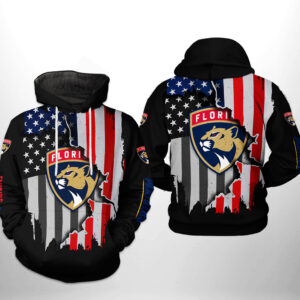 Florida Panthers NHL US FLag Team 3D Printed Hoodie/Zipper Hoodie - 70b1a5f5503e