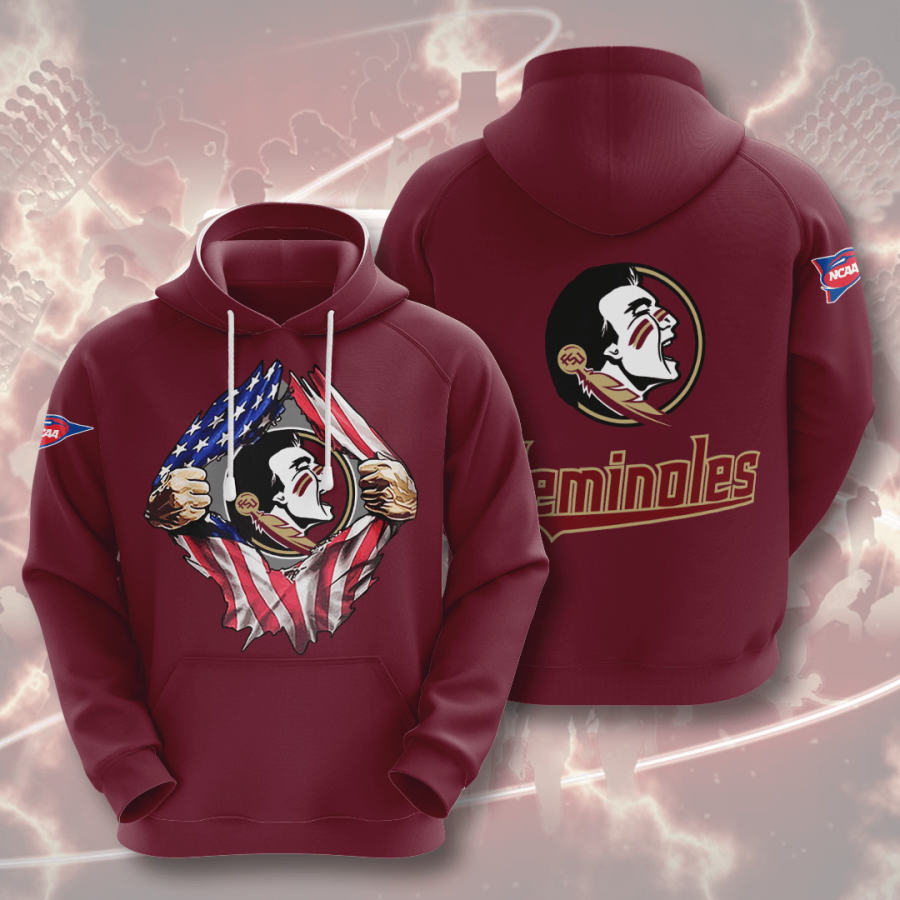 Florida State Seminoles Football 3D Printed Hoodie/Zipper Hoodie - ed37cee158d1 Florida State Seminoles Football 3D Printed Hoodie/Zipper Hoodie - ed37cee158d1