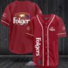 Folgers Baseball Jersey Shirt
