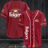 Folgers Coffee Baseball Jersey Shirt