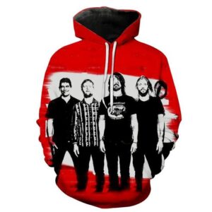 Foo Fighters 3D Printed Hoodie/Zipper Hoodie - 1aebb091b0ef