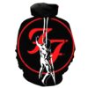 Foo Fighters 3D Printed Hoodie/Zipper Hoodie - 5837493b0565