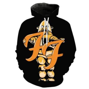 Foo Fighters 3D Printed Hoodie/Zipper Hoodie - 653f719f0e0b
