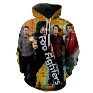 Foo Fighters 3D Printed Hoodie/Zipper Hoodie - 6ae1b96b28f7