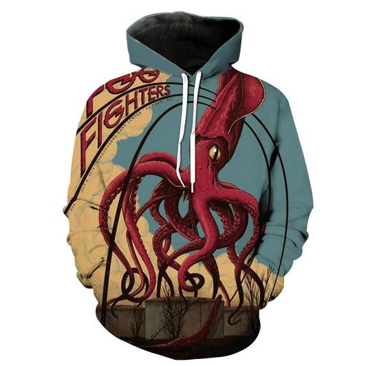 Foo Fighters 3D Printed Hoodie/Zipper Hoodie - 8e88fff7e91e Foo Fighters 3D Printed Hoodie/Zipper Hoodie - 8e88fff7e91e
