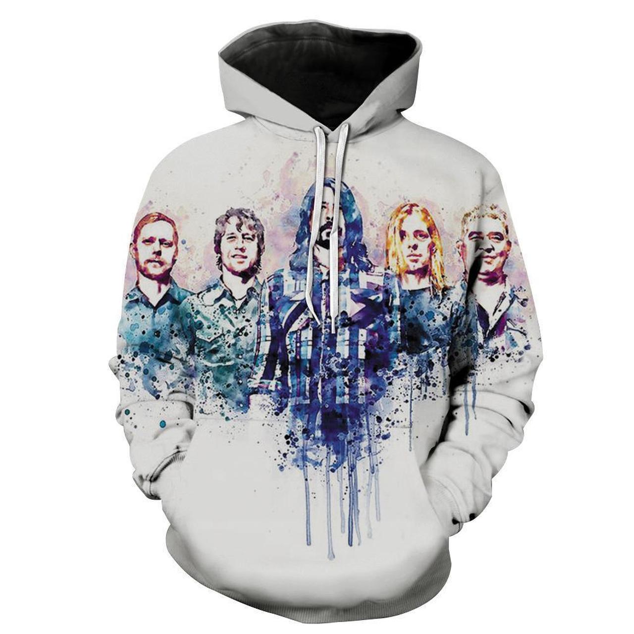 Foo Fighters 3D Printed Hoodie/Zipper Hoodie - 934a14f7b9de Foo Fighters 3D Printed Hoodie/Zipper Hoodie - 934a14f7b9de