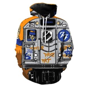 Foo Fighters 3D Printed Hoodie/Zipper Hoodie - a020aeddfbb6