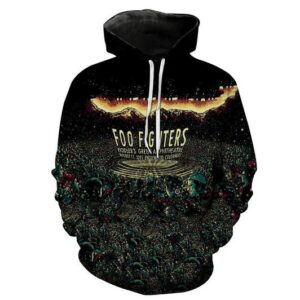 Foo Fighters 3D Printed Hoodie/Zipper Hoodie - c0168b670a99
