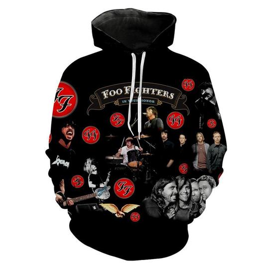Foo Fighters 3D Printed Hoodie/Zipper Hoodie - c5ccdff982e2 Foo Fighters 3D Printed Hoodie/Zipper Hoodie - c5ccdff982e2