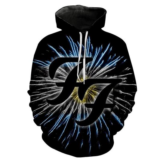 Foo Fighters 3D Printed Hoodie/Zipper Hoodie - e8f962d6a61f Foo Fighters 3D Printed Hoodie/Zipper Hoodie - e8f962d6a61f