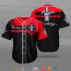 Ford Mustang Car Motor Baseball Jersey