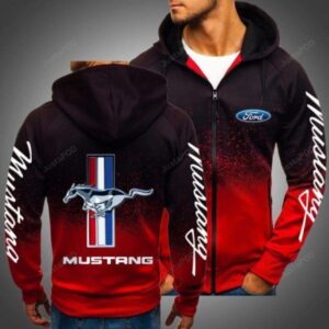 Ford Mustang Men and Women 3D Hoodie and Zip Hoodie Ford Mustang 3D Shirt Ford Mustang 3D All Over Printed Shirt Limited Edition - 6046abc00036