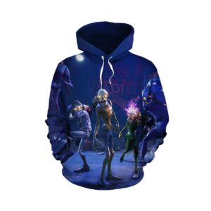 Fortnite Battle Royale Zombies 3D Hoodie All Over Print Hoodie4573 - 72f4a49ca873