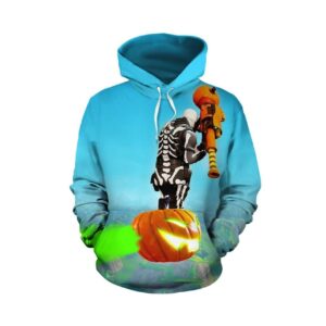 Fortnite Skull Trooper 3D Hoodie All Over Print Hoodie4568 - 408ed0aef030
