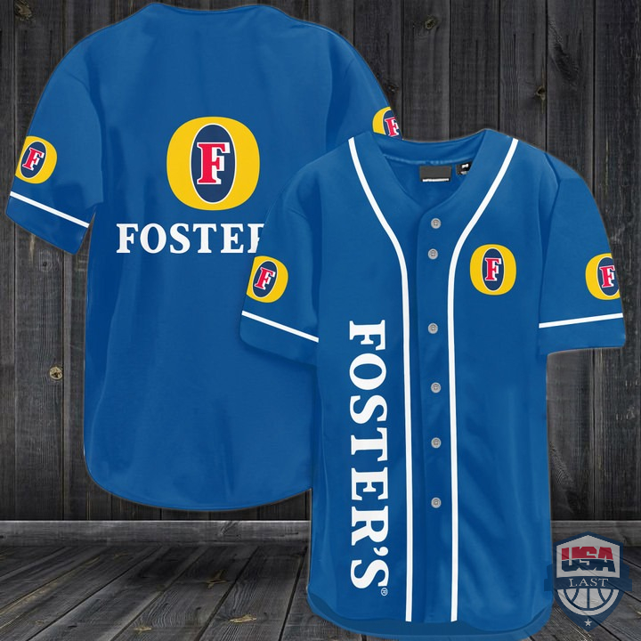 Foster’S Beer Baseball Jersey Foster’S Beer Baseball Jersey
