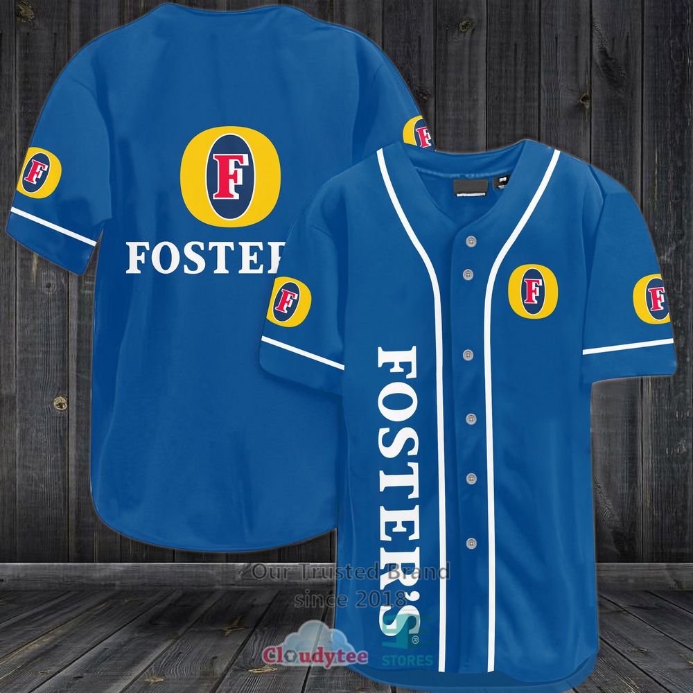 Foster’S Lager Baseball Jersey Shirt Foster’S Lager Baseball Jersey Shirt