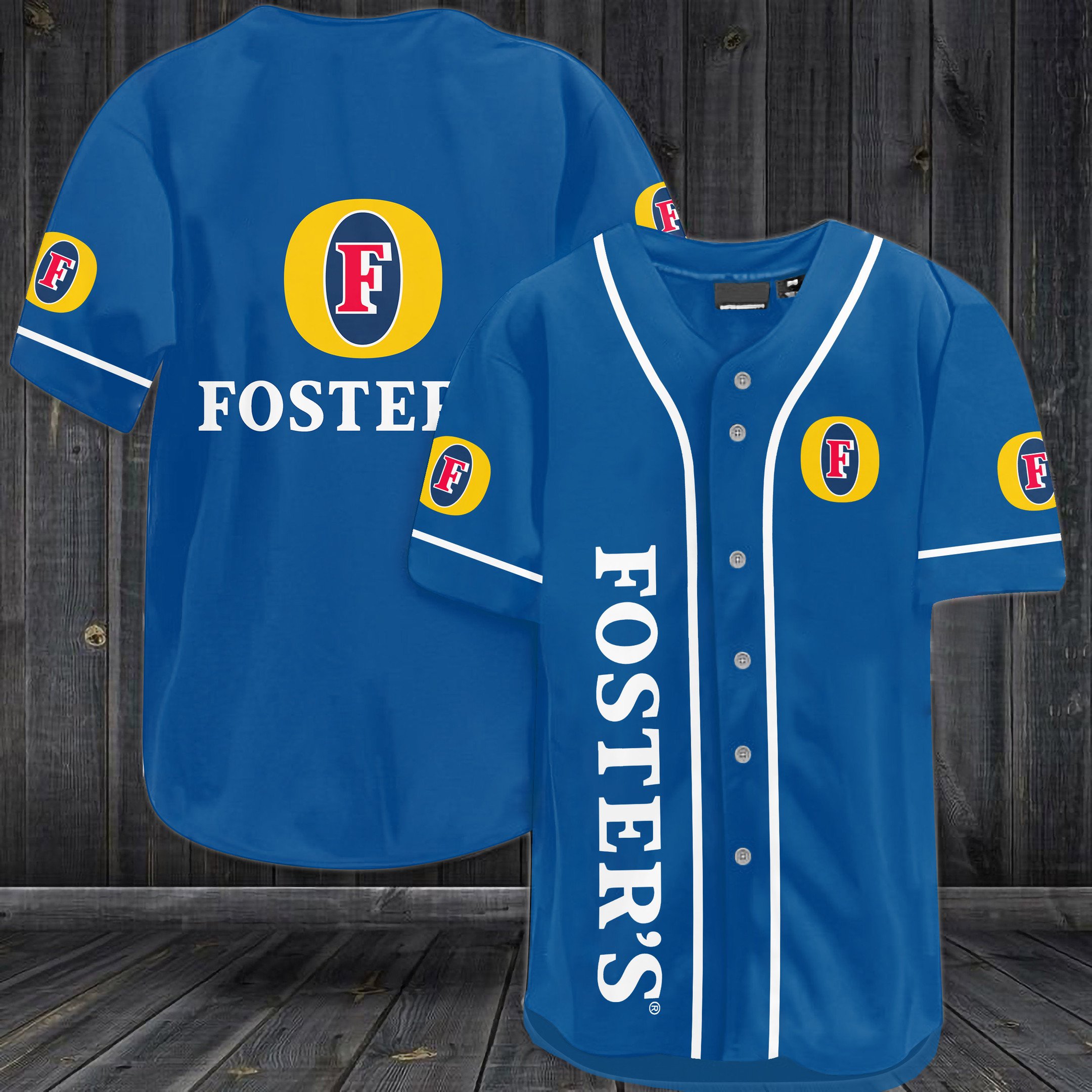 Foster’S Lager Baseball Jersey Foster’S Lager Baseball Jersey