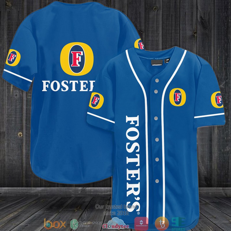 Fosters Baseball Jersey Shirt Fosters Baseball Jersey Shirt