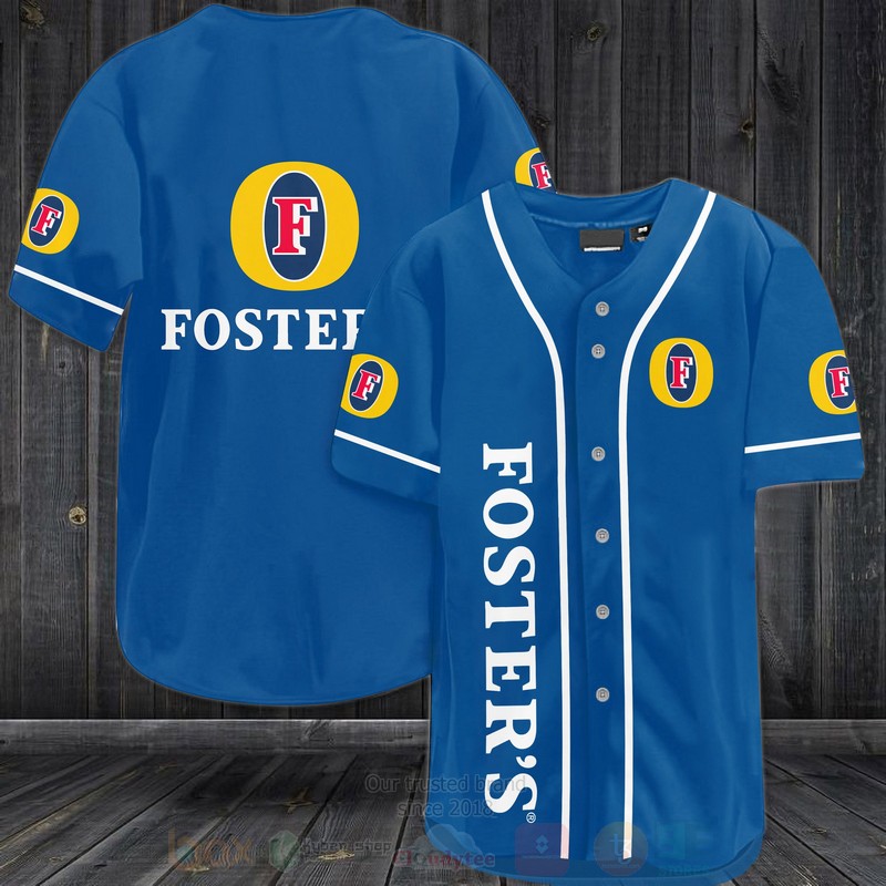 Fosters Lager Baseball Jersey Shirt Fosters Lager Baseball Jersey Shirt
