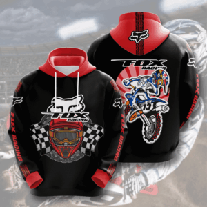 Fox Racing 3D Hoodie - 3ecc981e7293