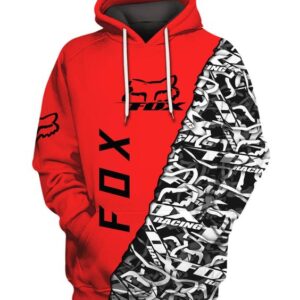 Fox Racing 3D Printed Hoodie/Zipper Hoodie - 111f2ed2826d