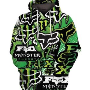 Fox Racing 3D Printed Hoodie/Zipper Hoodie - 13b0ab28b48c