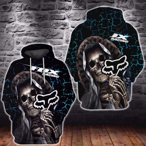 Fox Racing 3D Printed Hoodie/Zipper Hoodie - 21dd4f35c4ae Fox Racing 3D Printed Hoodie/Zipper Hoodie - 21dd4f35c4ae