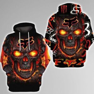 Fox Racing 3D Printed Hoodie/Zipper Hoodie - 39fd597799b0