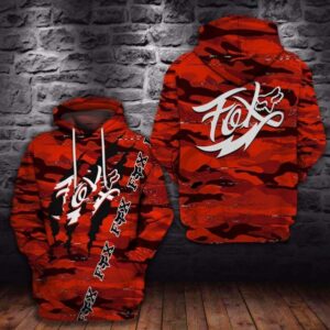 Fox Racing 3D Printed Hoodie/Zipper Hoodie - 76b1bddecb0f