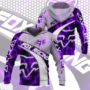 Fox Racing 3D Printed Hoodie/Zipper Hoodie - 80a4495a5795