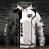 Fox Racing 3D Printed Hoodie/Zipper Hoodie - b76ba61b62e3