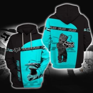 Fox Racing 3D Printed Hoodie/Zipper Hoodie - ba25789f5abd