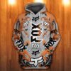 Fox Racing 3D Printed Hoodie/Zipper Hoodie - d77b807f658f