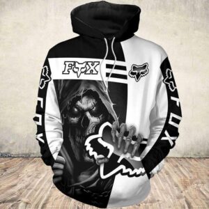 Fox Racing 3D Printed Hoodie/Zipper Hoodie - da6115a04b29