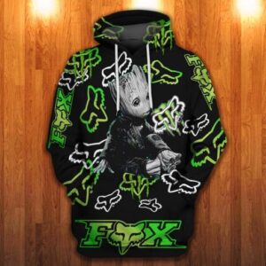 Fox Racing 3D Printed Hoodie/Zipper Hoodie - db3dcb35307e
