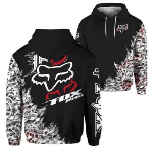 Fox Racing Dirt Bike Motocross Fan Pullover And Zippered Hoodies Custom 3D Graphic Printed 3D Hoodie All Over Print Hoodie For Men For Women - daecb3545dca