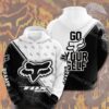 Fox Racing Go Fox Yourself All Over Printed 3D Hoodie Sweatshirt - 1016d5b845ee