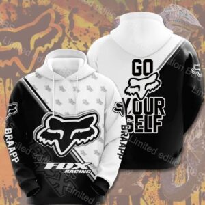 Fox Racing Go Fox Yourself All Over Printed 3D Hoodie Sweatshirt - 1016d5b845ee