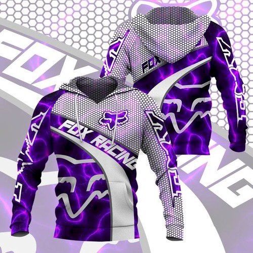 Fox Racing Purple 3D Hoodie Fox Racing All Over Printed Hoodie. - 56edd2007910 Fox Racing Purple 3D Hoodie Fox Racing All Over Printed Hoodie. - 56edd2007910